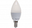 Лампа светодиодная LED 10вт Е14 белый матовая свеча (61957 OLL-C37)