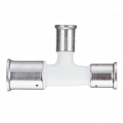 Тройник пресс 32х20х26 переходной, ПВДФ белый (11PKW-322026) Henco 11PKW-322026 