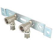 Планка монтажная с водорозетками пресс 16 х 1/2' (VTm.224.N.001604) VALTEC VTm.224.N.001604 