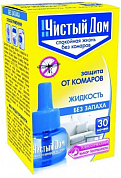 ЧИСТЫЙ ДОМ ЛИКВИД от комаров 30 ночей 1 шт ЧИСТЫЙ ДОМ 4601826001835 
