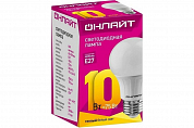 Лампа светодиодная LED 10вт E27 теплый PROMO ОНЛАЙТ (82910 OLL-A55) ОНЛАЙТ 82910 OLL-A55 