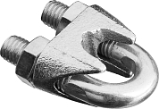 Зажим троса STAYER "MASTER" DIN 741, оцинкованный, 16мм, 10 шт STAYER 30535-16 