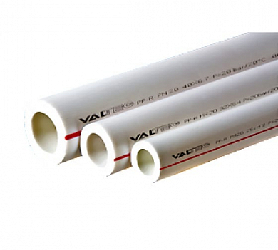 Труба полипропиленовая PPR PN20 63 х 10.5 белая (VTp.700.0020.63) VALTEC VTp.700.0020.63 