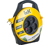 Удлинитель силовой 4х10м ПВС 2х0.75 УК10 IEK WKP23-06-04-10 