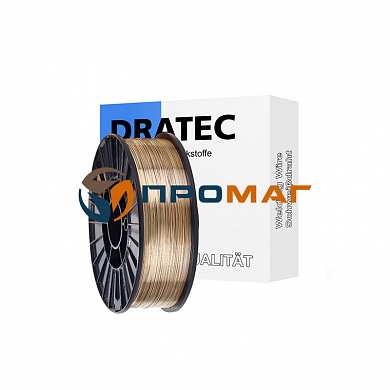 Проволока медная DRATEC DT-CuSi3 ф 0,8 мм (кассета 5 кг)