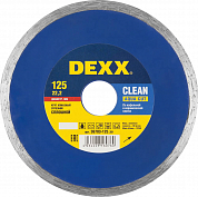Алмазный диск 115х22,2мм / S-5мм DEXX влажная резка, сплошной, для УШМ DEXX 36703-115_z01 