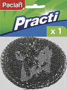 PACLAN Мочалка металлическая большая 1шт Paclan 4607036876331 