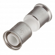 Муфта пресс 26х26 ПВДФ белая (15PKW-2626) Henco 15PKW-2626 