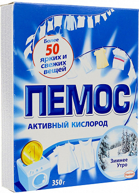 ПЕМОС Порошок стиральный Автомат Зимнее Утро 350 г ПЕМОС 9000100547048 