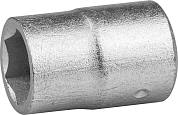Головка торцовая НИЗ (1/2"), 40Х, шестигранная, оцинкованная, 15мм НИЗ 2772-15 