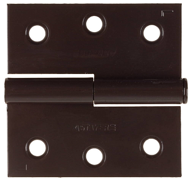 Петля дверная STAYER "MASTER" разъемная, цвет коричневый, левая, 75мм STAYER 37613-75-3L 