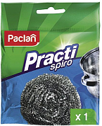 PACLAN Мочалка для посуды SPIRO металлическая 1шт Paclan 4607036870094 