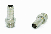 ELITECH Переходник 1/4" (папа) - ёлочка 8мм, 20шт  0704.002604 