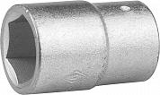 Головка торцовая НИЗ (1/2"), 40Х, шестигранная, оцинкованная, 18мм НИЗ 2772-18 