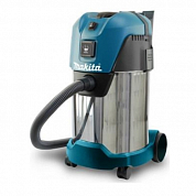 Makita  Пылесос (вл\сух),1000Вт,3600л\м,210мбар,30л,шланг36ммх3.5м,10.5кг,кор,2нас,2 п\сб,щетка,2ада заказать на isnab.ru