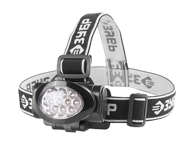 Фонарь ЗУБР "МАСТЕР" налобный светодиодный, 10Ultra LED, матричный рефлектор, 3 режима,  3ААА ЗУБР 56438 