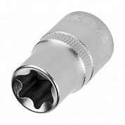 Головка торцовая ЗУБР "МАСТЕР" (1/2"), Cr-V, E-TORX, хроматированное покрытие, E11 ЗУБР 27719-11 