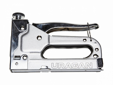 Степлер URAGAN металлический пружинный, регулируемый, тип 53, 4-14мм от компании ПРОМАГ