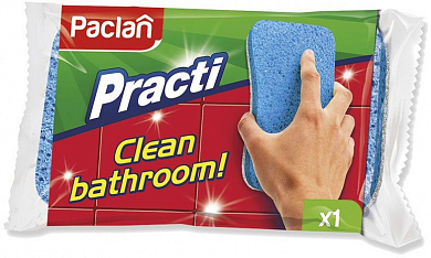 Paclan Practi Crystal Губка для ванной 1 шт