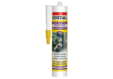 Герметик силиконовый Soudal 126932 для аквариумов Soudal 126932 