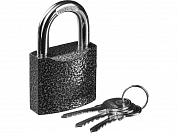 Замок STAYER "STANDARD" навесной, металлический корпус, закаленная дужка, 50 мм STAYER 37160-50 