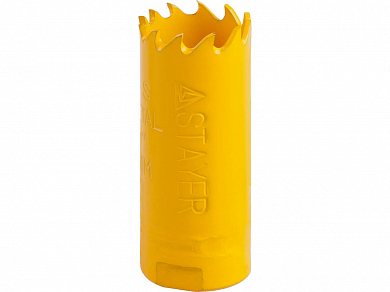 Коронка STAYER "PROFESSIONAL" Би-металлическая, универсальная, d=22мм STAYER 29547-022 