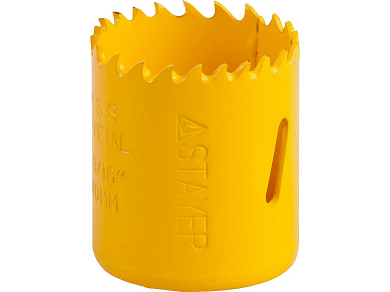 Коронка STAYER "PROFESSIONAL" Би-металлическая, универсальная, d=40мм STAYER 29547-040 