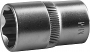 Торцовая головка ЗУБР, хромированная, 1/2" - 15мм ЗУБР 27725-15 