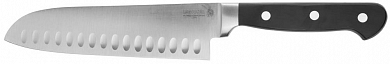Нож LEGIONER "FLAVIA" "Сантоку", пластиковая рукоятка, лезвие из молибденванадиевой стали, 200мм от компании ПРОМАГ