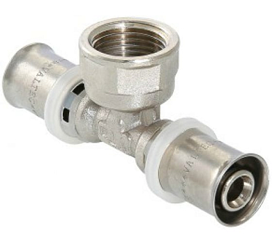 Тройник пресс 16 х 1/2' ВР (VTm.232.N.160416) VALTEC VTm.232.N.160416 