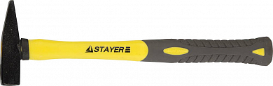 Молоток STAYER "PROFI" слесарный кованый с двухкомпонентной фиберглассовой ручкой, 0,1кг от компании ПРОМАГ