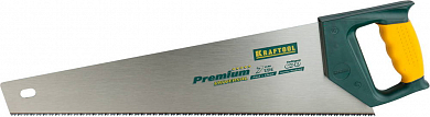 Ножовка KRAFTOOL "PRO" "PREMIUM", универс, закален зуб, двухкомп пластик ручка, для ламинир панелей  от компании ПРОМАГ