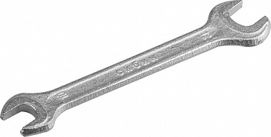 Ключ рожковый СИБИН, оцинкованный, 10х12мм от компании ПРОМАГ