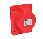 Розетка кабельная 32А 3Р+N+Е IP44 скрытая 380В 425 EKF ps-425-32-380 