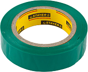 Изолента STAYER "MASTER" зеленая, ПВХ, 5000 В, 15мм х 10м STAYER 12291-G-15-10 