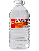 Уайт спирит (по 5л - КАНИСТРА/2902гр+/-50гр)  УАЙТ-СПИРИТ-5 