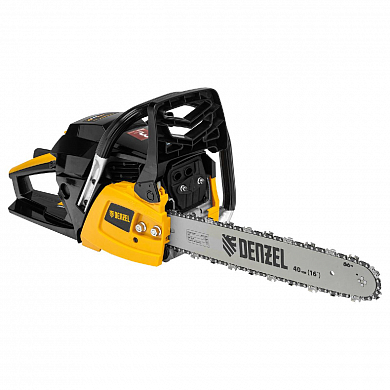 Бензопила Denzel DGS-4516, шина 40 см, 45см3, 3,0 л.с., шаг 3/8, паз 1,3 мм, 57 зв заказать на isnab.ru