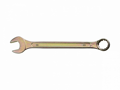 Ключ комбинированный гаечный DEXX, желтый цинк, 22 мм от компании ПРОМАГ