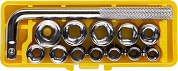 Набор STAYER Торцовые головки "MASTER" POCKET в пласт боксе, 13 предметов STAYER 2-26089-H13 
