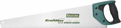 Ножовка для быстрого реза (пила) KRAFTOOL "KraftMax" 7 TPI, 500 мм, прямой крупный зуб, рез поперек  от компании ПРОМАГ