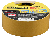Двухсторонняя клейкая лента на тканевой основе STAYER "PROFI", 50мм х 10м STAYER 1217-10 