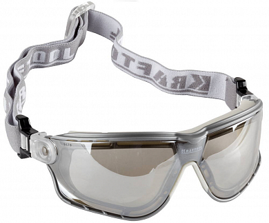 Очки KRAFTOOL "EXPERT", защитные с непрямой вентиляцией для маленького размера лица, поликарбонатная