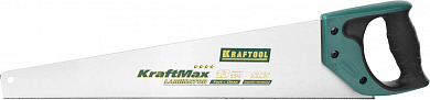 Ножовка для быстрого реза (пила) KRAFTOOL"KraftMax" 13 TPI, 500 мм, для ламинированных деревянных па от компании ПРОМАГ