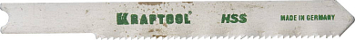 Полотна KRAFTOOL, T218A, для эл/лобзика, HSS, по металлу, фигурный рез, EU-хвост., шаг 1,2мм, 50мм,  от компании ПРОМАГ