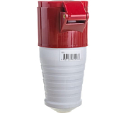 Розетка кабельная 32А 3Р+N+Е IP44 переносная 380В EKF ps-225-32-380 