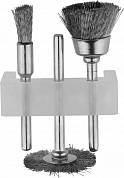 Щетка STAYER нержавеющая сталь, 3шт STAYER 29915-H3 