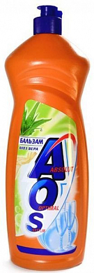 AOS Средство для мытья посуды Бальзам с Алоэ Вера 1 л AOS 4604049095667 