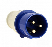 Вилка кабельная 32А 2Р+Е IP44 переносная 220В EKF ps-023-32-220 