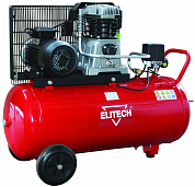ELITECH Компр.рем.3кВт,3ф,10бар,510л/мин,100л,94/99кг  КР 100/АВ515/3Т 
