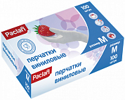 PACLAN ПЕРЧАТКИ виниловые 100шт М Paclan 4610015980141 